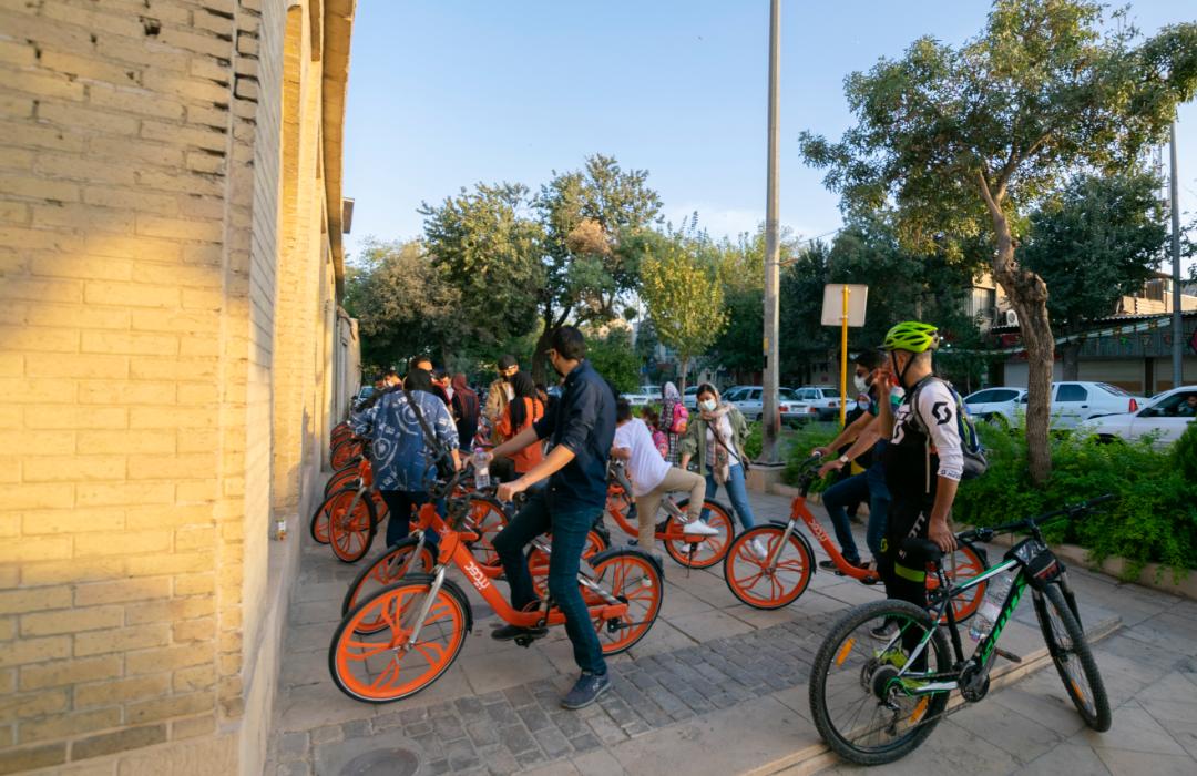 تور دوچرخه‌سواری در بافت تاریخی شیراز برگزار شد